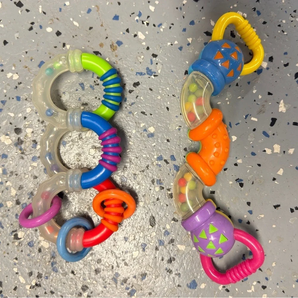 Colorful Twist and Shake Rattles